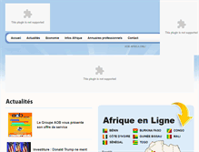Tablet Screenshot of aob-africa.com